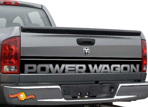 Calcomanía Decorativa de Vinilo para la Puerta Trasera Power Wagon para Dodge Ram 1500 2010-2018