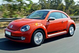 Volkswagen Beetle 2011-2018 rocker Stripe Stripes Graphics Calcomanías
