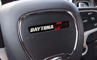 Volante Daytona 392 emblema calcomanía abovedada Challenger Charger
