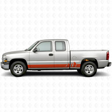 Tiras de Vinilo para Puertas y Paneles Laterales Alpine Ridge para Chevrolet Silverado 1500 GMT800 1999-2007_4