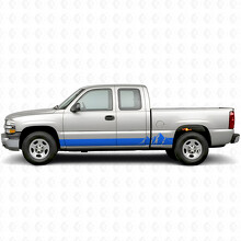 Tiras de Vinilo para Puertas y Paneles Laterales Alpine Ridge para Chevrolet Silverado 1500 GMT800 1999-2007_5