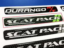 Volante Scat Pack Cal emblema abovedado Pegatina Calcomanía Challenger Charger Scatpack
 2