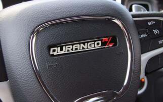 Volante Durango RT R/T emblema calcomanía abovedada Challenger Charger Dodge
