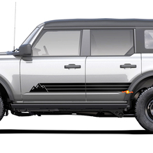 Retro Vintage Heritage Wave Rocker Decal Stripe Stripe Sticker Fit Toyota 4Runner 2
 3