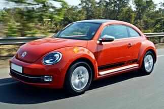 Volkswagen Beetle rocker Stripe Graphics Calcomanías estilo Cabrio apto para cualquier año 1
