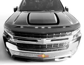 2019-2020 Chevrolet Silverado Capó Calcomanía Esquema Trail Boss
