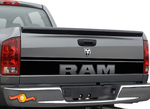 Dodge Ram 1500 Truck Tailgate Accent Vinilo Gráficos raya pegatina calcomanía
