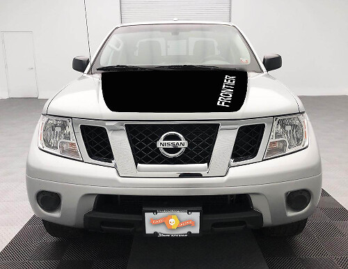 Vinilo adhesivo para capó blackout para Nissan Frontier 2005-2018