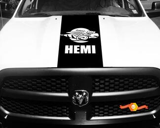 1500 2500 3500 Camión Vinilo Racing Stripe Ram Bee Hood Calcomanías Pegatinas #10
