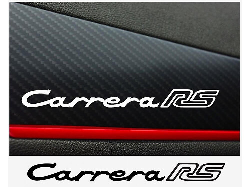 Calcomanía Trasera de Vinilo Carrera RS para Porsche 911 1974-83_1
