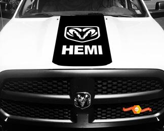 1500 2500 3500 calcomanías de carreras de vinilo para camiones rayas Hemi Ram Dodge Hood pegatinas #76
