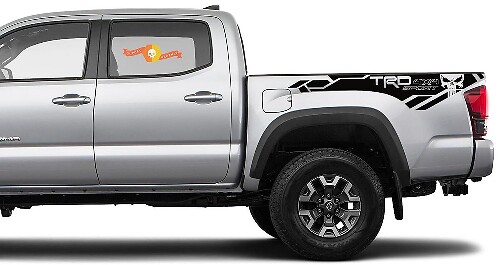 Kit de vinilos para los laterales de la caja TRD 4x4 Sport Punisher para Toyota Tacoma 2016-2020