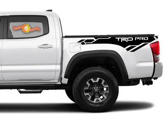 Toyota Tacoma 2016-2020 (TRD OFF ROAD) TRD PRO Punisher kit lateral Calcomanías de vinilo calcomanía gráfica
