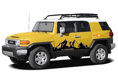 Kit de Calcomanía de Vinilo Mountain Side para Toyota FJ Cruiser