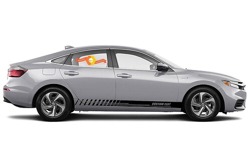 Calcomanías de vinilo con rayas del panel basculante de carreras para Honda Insight EX estilo #1 1999 - 2019
