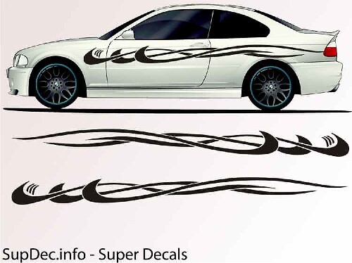 Vinilo Auto Body Graphics EXTERIOR OUTSIDE Decal sticker B727