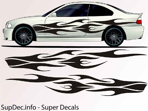 Vinilo Auto Body Graphics EXTERIOR OUTSIDE Decal sticker B738