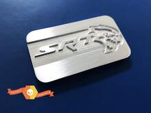 SRT Supercharger Hellcat Metal Aluminio Insignia Placa Emblema 68227674AB
 2