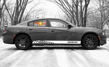 Calcomanías de vinilo con rayas de panel basculante de carreras para Dodge Charger SXT
 2