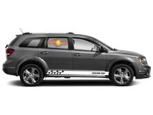 Calcomanías de vinilo con rayas de panel basculante de carreras para Dodge Journey
 4