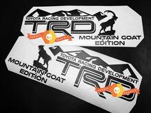 Calcomanía Universal de Vinilo Edición TRD Mountains Goat para Toyota FJ Cruiser_2