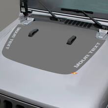 Jeep Gladiator Side JT Wrangler JL JLU Hood vinilo adhesivo kit de gráficos para 2018-2021 para ambos lados
 2