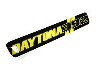 Un volante amarillo Daytona 392 Challenger Charger emblema calcomanía abovedada
