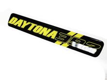 Un volante amarillo Daytona 392 Challenger Charger emblema abovedado pegatina calcomanía
 2