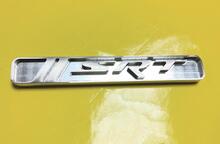 3D SRT interior del pasajero HVAC Incrustación para CHARGER Chellenger Desarrollado por el emblema SRT Pieza de aluminio
 2