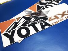 YOTA Off Road Old Style Vintage Style 4x4 PRO Sport Off Road Side Vinilo Pegatinas Calcomanía Toyota fit to TRD
 2