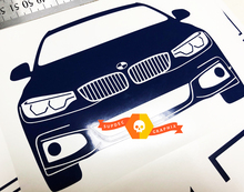 BMW 3 4 F30 F32 F33 F36 Bayerische Motoren Werke AG calcomanía adhesiva
 2