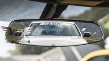 Vinilo adhesivo para parabrisas Move Over estilo M para BMW Serie G/F/E_2