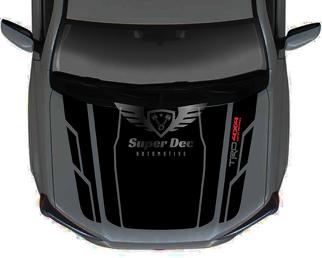 ¡Calcomanía de vinilo para capó para TRD 4Runner 4x4 PRO Sport Off Road compatible con 5th Generation NO Scoop!
