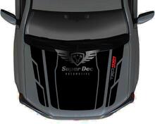 ¡Calcomanía de vinilo para capó para TRD 4Runner 4x4 PRO Sport Off Road compatible con 5th Generation NO Scoop!
 3