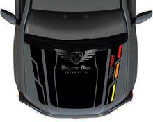 ¡Calcomanía de vinilo Vintage Old Style Hood para TRD 4Runner 4x4 PRO Sport Off Road apto para 5th Generation NO Scoop!
 2