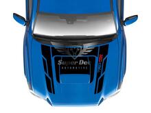 Calcomanía de vinilo para capó TRD 4x4 Off Road para Toyota Tacoma 2016-2020_2