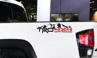 Montañas 4x4 todoterreno Sport Pro para Toyota Tundra Tacoma FJ Cruiser 4Runner Calcomanías
