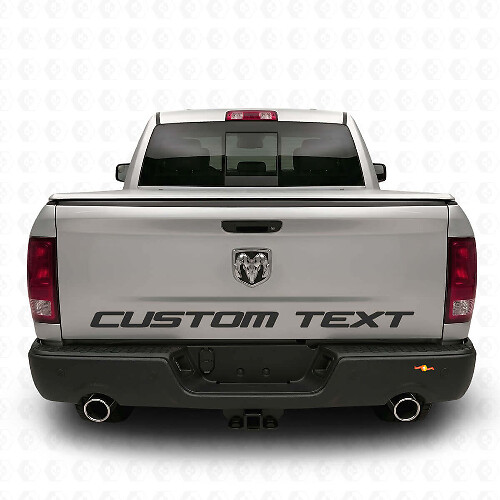 Adhesivo de vinilo personalizado para el lateral y la puerta trasera de Dodge Ram Power Wagon