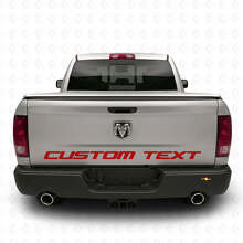 Adhesivo de vinilo personalizado para el lateral y la puerta trasera de Dodge Ram Power Wagon_3