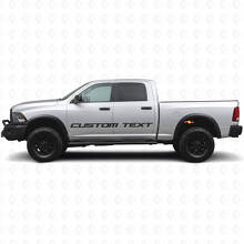 Adhesivo de vinilo personalizado para el lateral y la puerta trasera de Dodge Ram Power Wagon_4