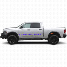 Adhesivo de vinilo personalizado para el lateral y la puerta trasera de Dodge Ram Power Wagon_5
