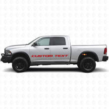 Adhesivo de vinilo personalizado para el lateral y la puerta trasera de Dodge Ram Power Wagon_6