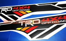 Calcomanías de vinilo laterales para cama TRD 4x4 PRO Sport Off Road de estilo antiguo vintage aptas para Tacoma 13-24 o Tundra 13-24
 3