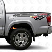 Calcomanía lateral trasera de vinilo estilo vintage TRD 4x4 para Tacoma Tundra_4