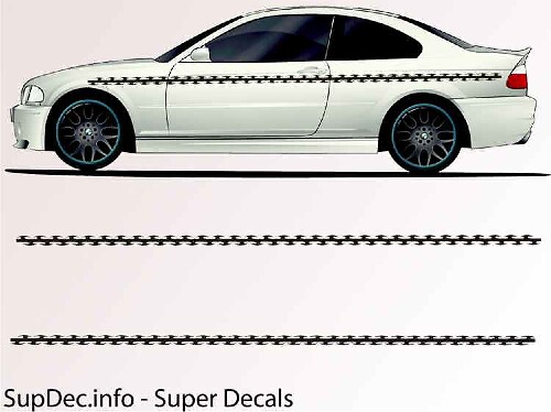 Vinilo Auto Body Graphics EXTERIOR OUTSIDE Decal sticker B794