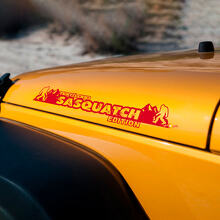 Calcomanías de vinilo personalizadas para capó edición Sasquatch para Jeep Wrangler_3