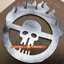 Mad Max Fury Road Emblema de metal de aluminio para la cama del lateral Aluminium
 2