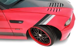 Adhesivo para capó con rayas monocromáticas de tres colores BMW Motorsport M3 M5 M6
