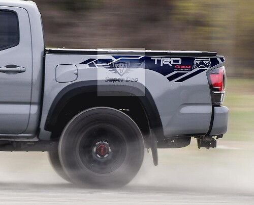 Adhesivo de vinilo TRD 4x4 Stormtrooper para la cabecera de Toyota Tundra 2013-2020