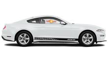Pegatinas de vinilo con rayas de panel basculante de carreras para Ford Mustang 2020
 2